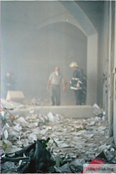 Outside WTC on September 11, 2001 - Firefighters
